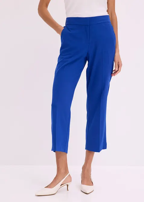 Pantalon 3/4 droit, fendu en bas, bonprix