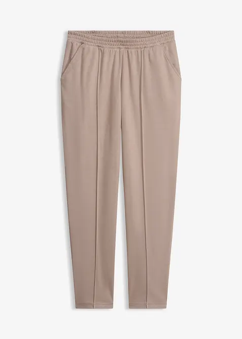 Pantalon &eacute;lastiqu&eacute; avec nervures devant, bonprix