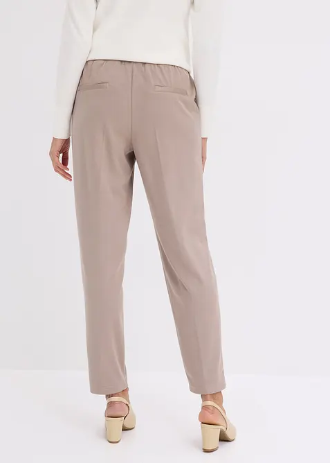 Pantalon &eacute;lastiqu&eacute; avec nervures devant, bonprix