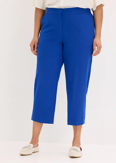 Pantalon 3/4 droit, fendu en bas, bonprix