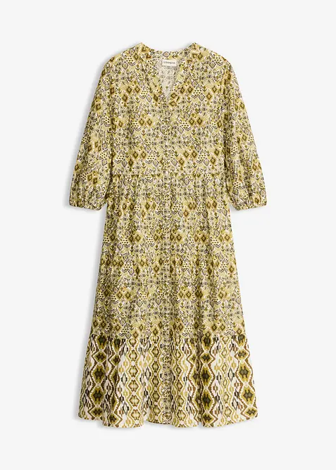 Robe midi en coton l&eacute;ger, bonprix