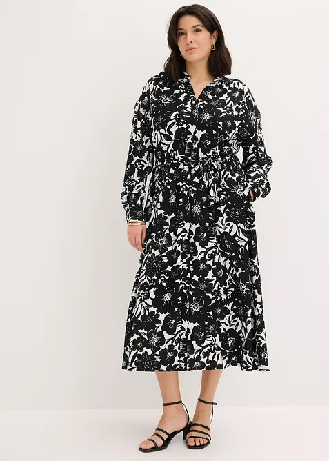 Robe-chemise en viscose, bonprix