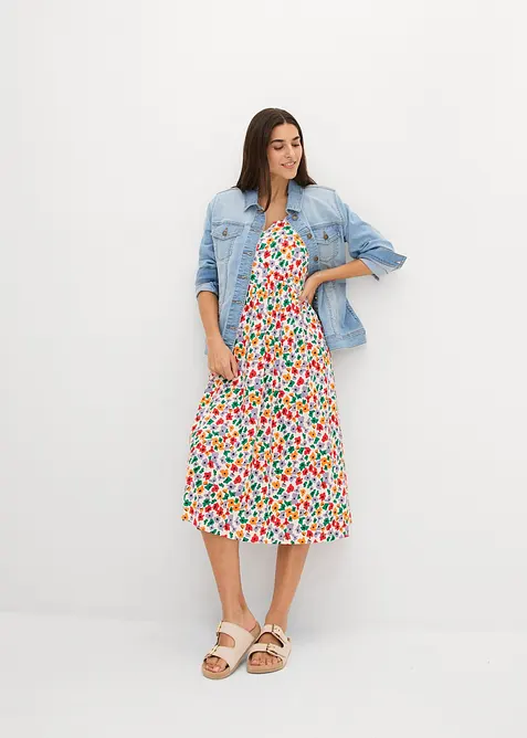 Robe en jersey coton et viscose, bonprix