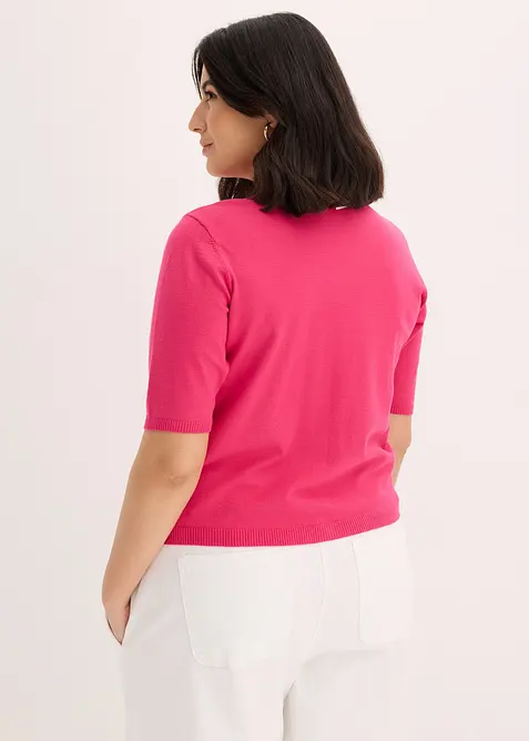 Gilet en fine maille, bonprix