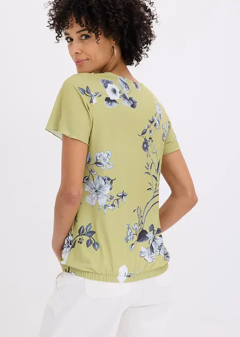 T-shirt &agrave; base &eacute;lastiqu&eacute;e, bonprix