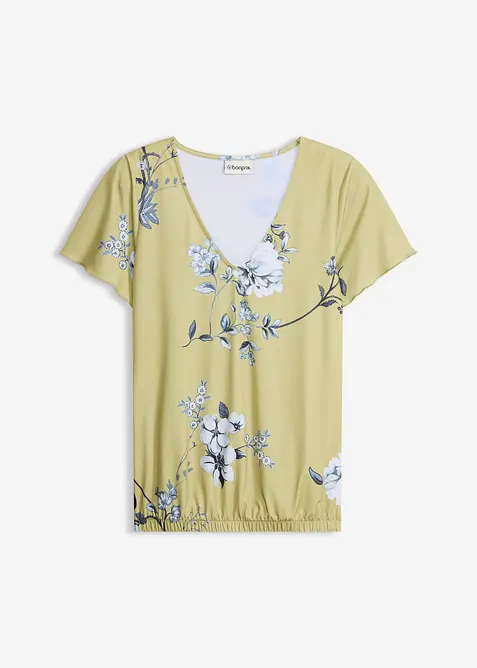 T-shirt &agrave; base &eacute;lastiqu&eacute;e, bonprix