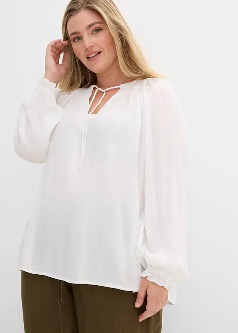 Blouse longue en viscose fluide, bonprix