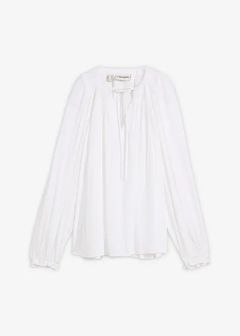 Blouse longue en viscose fluide, bonprix