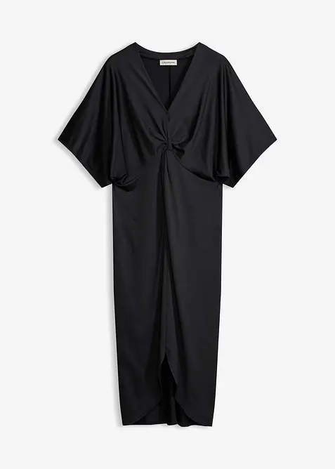 Robe midi effet twist&eacute;, bonprix