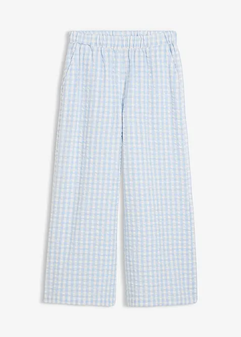 Pantalon large 100% coton, bonprix