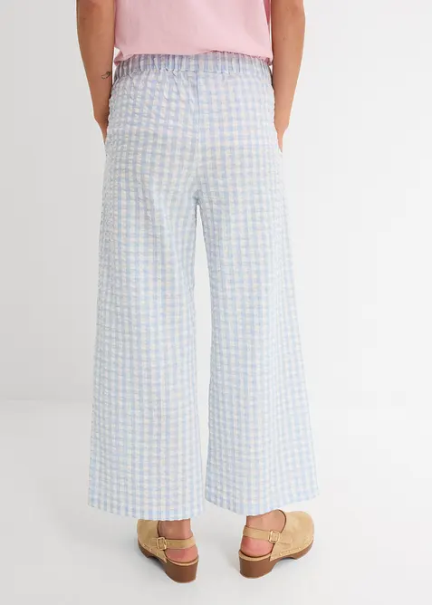 Pantalon large 100% coton, bonprix