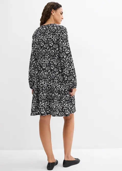 Robe-tunique en cr&ecirc;pe l&eacute;ger, bonprix