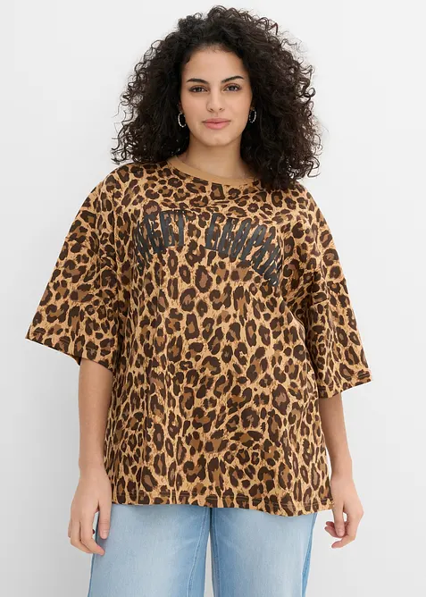 T-shirt oversize 100% coton, bonprix