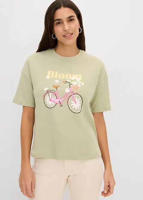 T-shirt ample 100% coton, bonprix