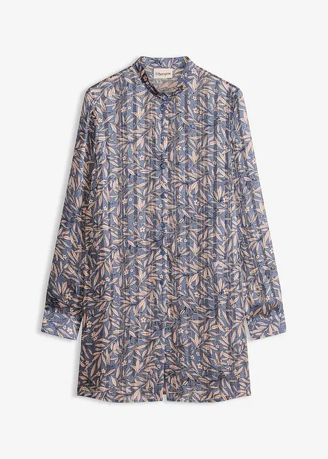 Chemisier long en mousseline, bonprix