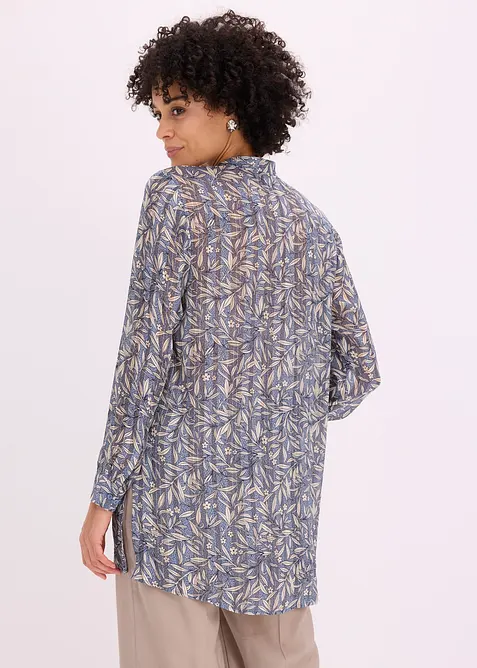 Chemisier long en mousseline, bonprix