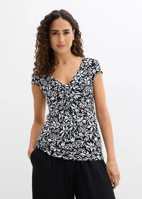 T-shirt en viscose extensible, bonprix