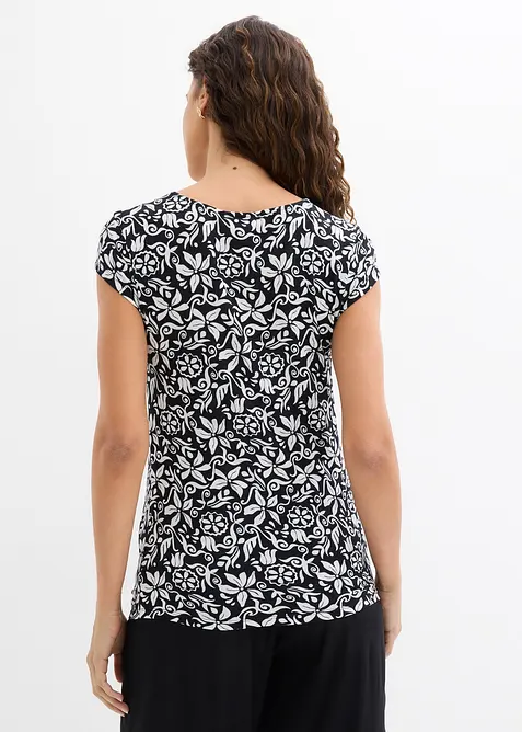 T-shirt en viscose extensible, bonprix