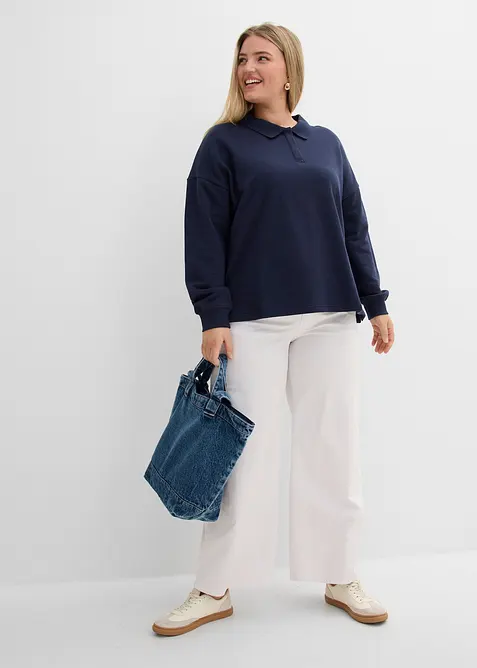 Sweat 100% coton, bonprix