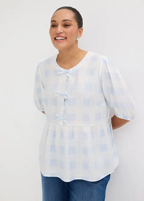 Blouse avec n&oelig;uds, bonprix