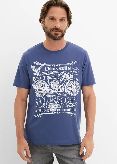 Lot de 2 T-shirts 100% coton, bonprix