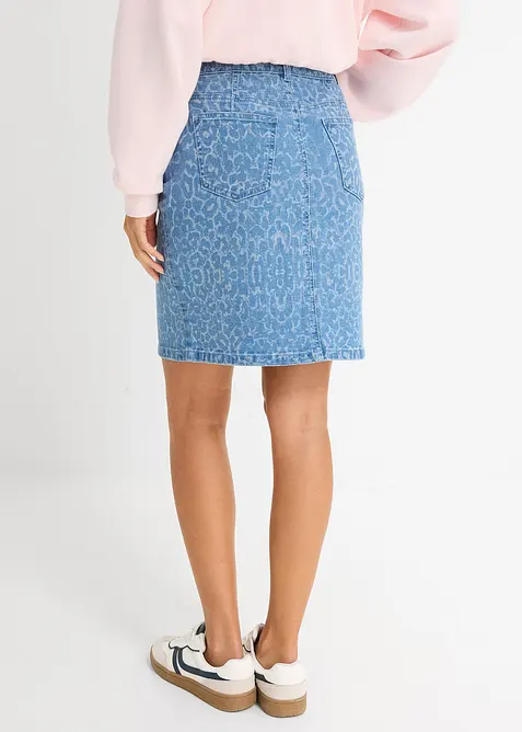 Jupe en jean, bonprix