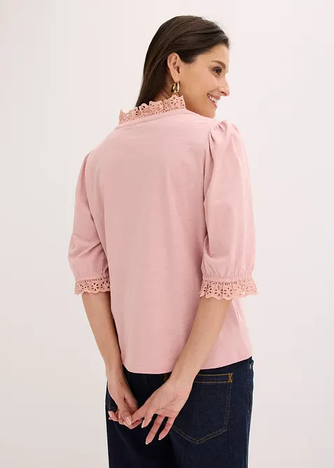 T-shirt manches longues 100% coton, bonprix