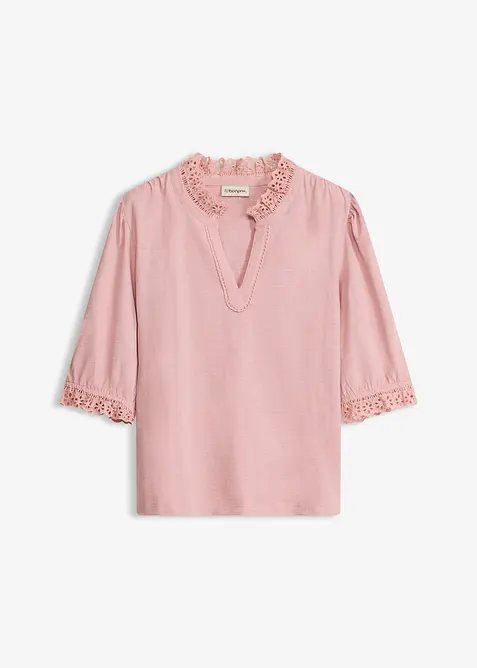 T-shirt manches longues 100% coton, bonprix