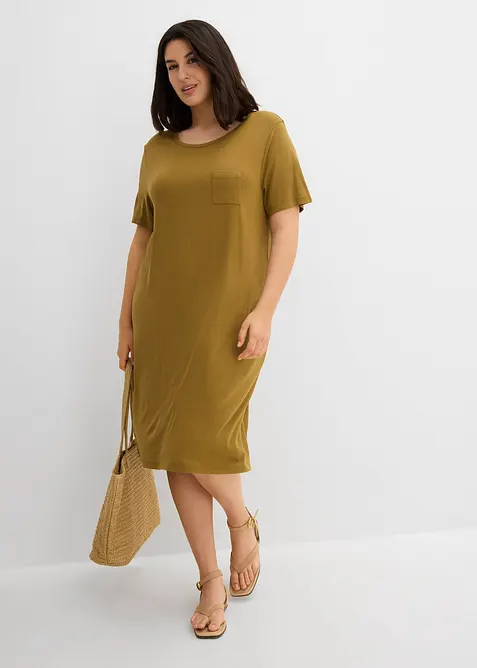 Robe douce en jersey viscose, bonprix