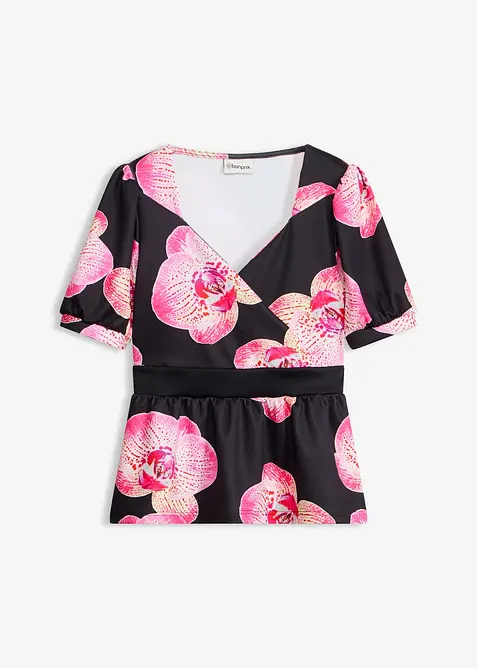 T-shirt p&eacute;plum, bonprix