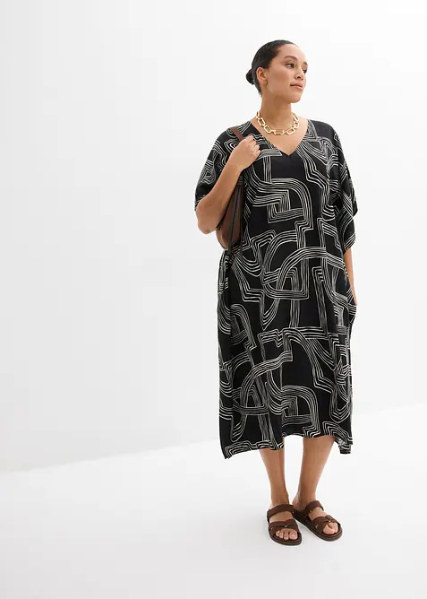 Robe caftan en viscose majoritaire, bonprix