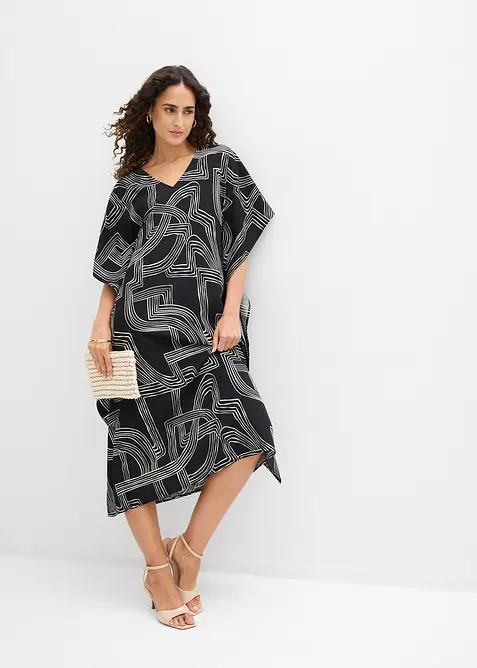 Robe caftan en viscose majoritaire, bonprix