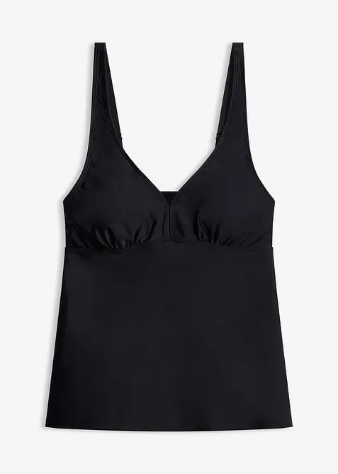 Haut de tankini &agrave; col en V, bonprix