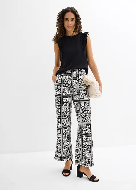 Pantalon en jersey Punto di Roma, bonprix