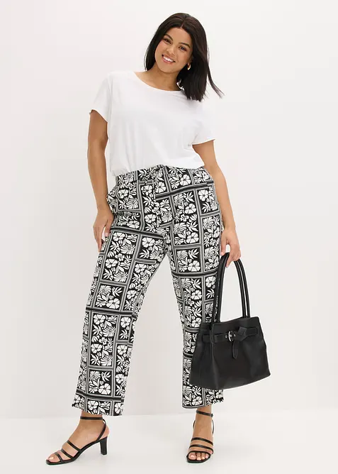 Pantalon en jersey Punto di Roma, bonprix