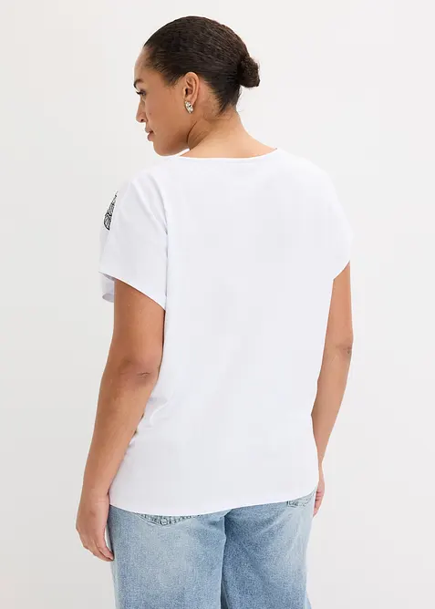 T-shirt oversize 100% coton, bonprix