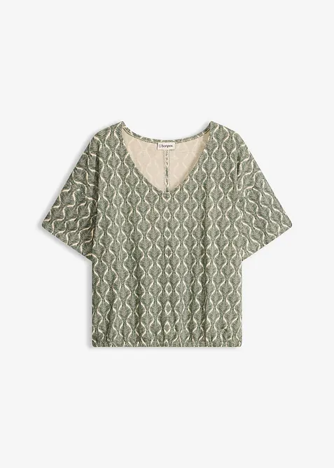 T-shirt oversize en viscose extensible, bonprix