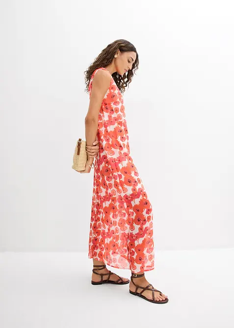 Robe longue en mousseline, bonprix