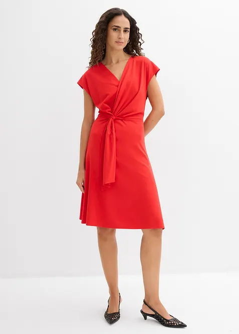 Robe midi en Punto di Roma, bonprix