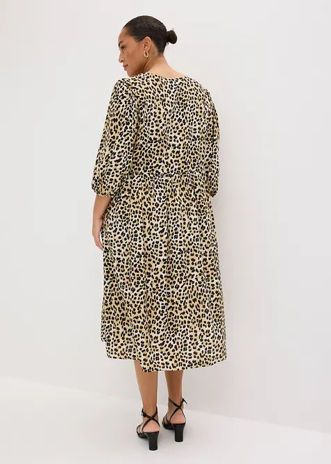 Robe-tunique fluide en viscose majoritaire, bonprix