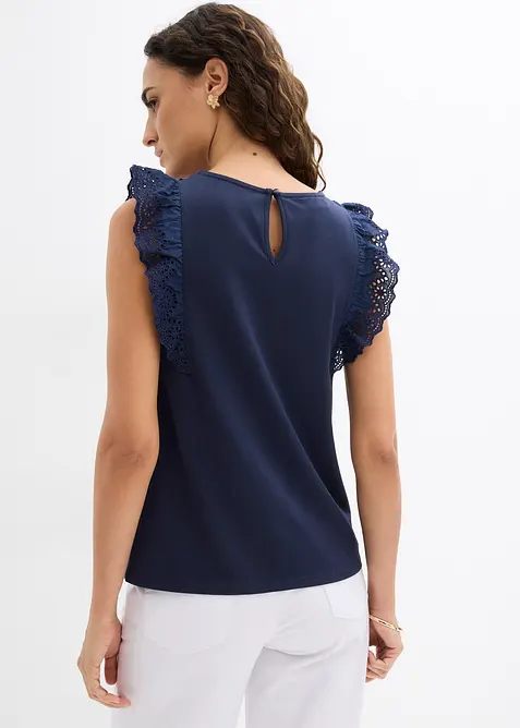 Top en coton extensible, bonprix