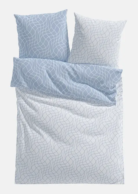 Parure de lit r&eacute;versible en linon, bonprix