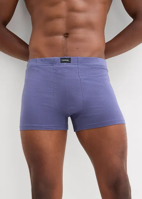 Lot de 5 boxers coton, bonprix