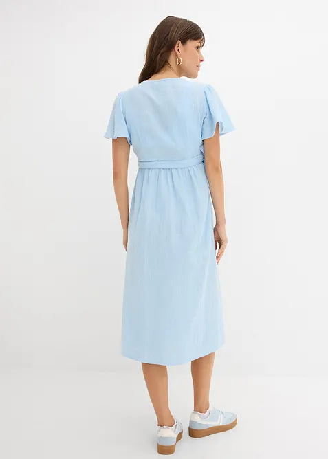 Robe de grossesse et d&rsquo;allaitement en gaze de coton, bonprix