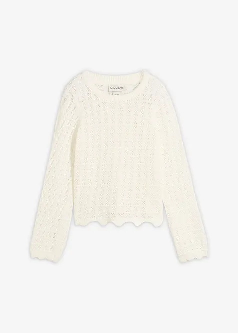 Pull ajour&eacute;, bonprix