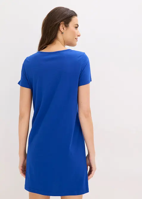 Lot de 2 chemises de nuit courtes 100% coton, bonprix