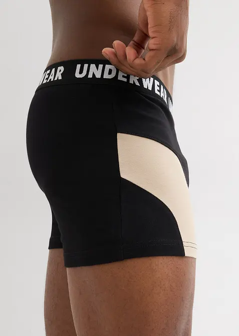 Lot de 3 boxers coton, bonprix