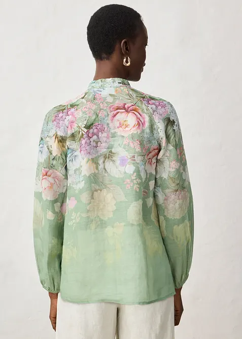 Tunique-blouse en ramie rafra&icirc;chissante, bonprix