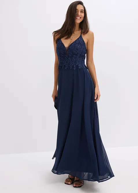 Robe &agrave; fines bretelles, bonprix