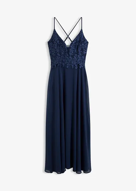 Robe &agrave; fines bretelles, bonprix